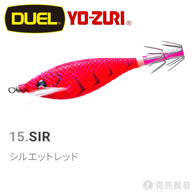 DUEL A1860.1861.1875 SQUID JIG "Pucca®" 魚蝦胖胖魚