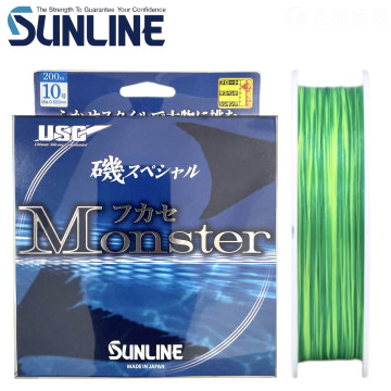 SUNLINE 磯スペシャル MONSTER 200M 磯釣母線 (1代)