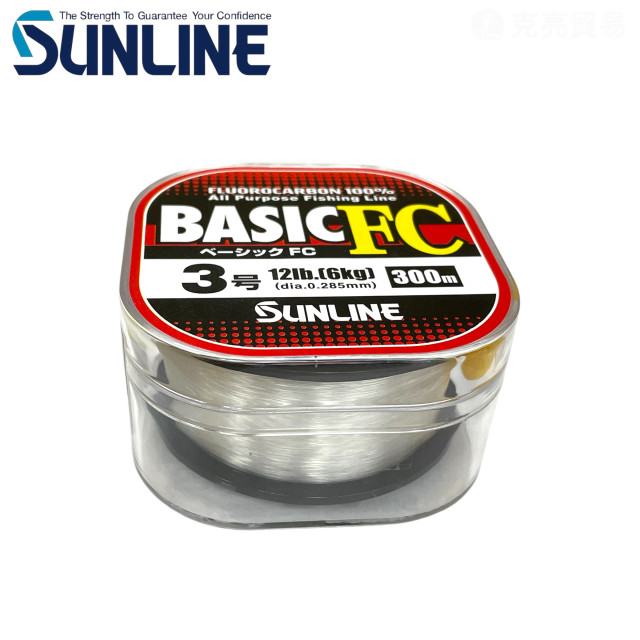 SUNLINE BASIC FC 300M 碳纖線 (方盤)