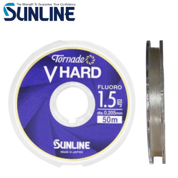 SUNLINE TORNADE V-HARD 50M 碳纖子線 (2代)