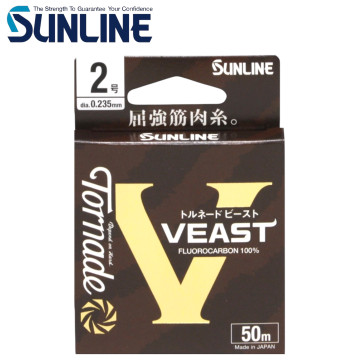 SUNLINE TORNADE VEAST 50M 碳纖子線