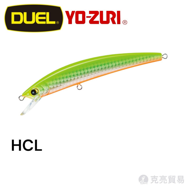 YO-ZURI R1127.1128.1129.1130 CRYSTAL® MINNOW SINKING 米諾 路亞