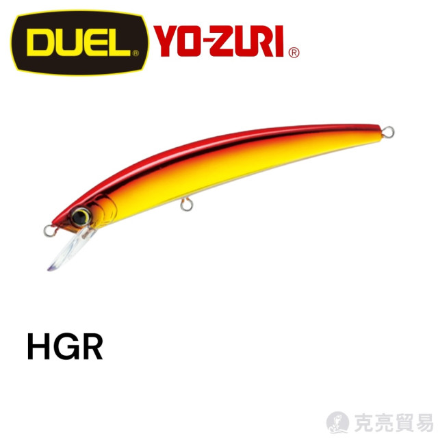 YO-ZURI R1127.1128.1129.1130 CRYSTAL® MINNOW SINKING 米諾 路亞