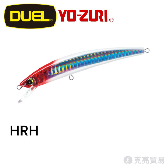 YO-ZURI R1127.1128.1129.1130 CRYSTAL® MINNOW SINKING 米諾 路亞