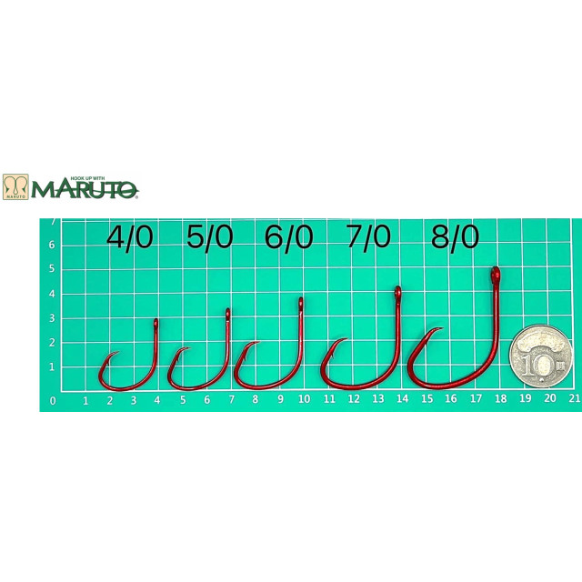 土肥富 MARUTO #348 紅色管付ムツ